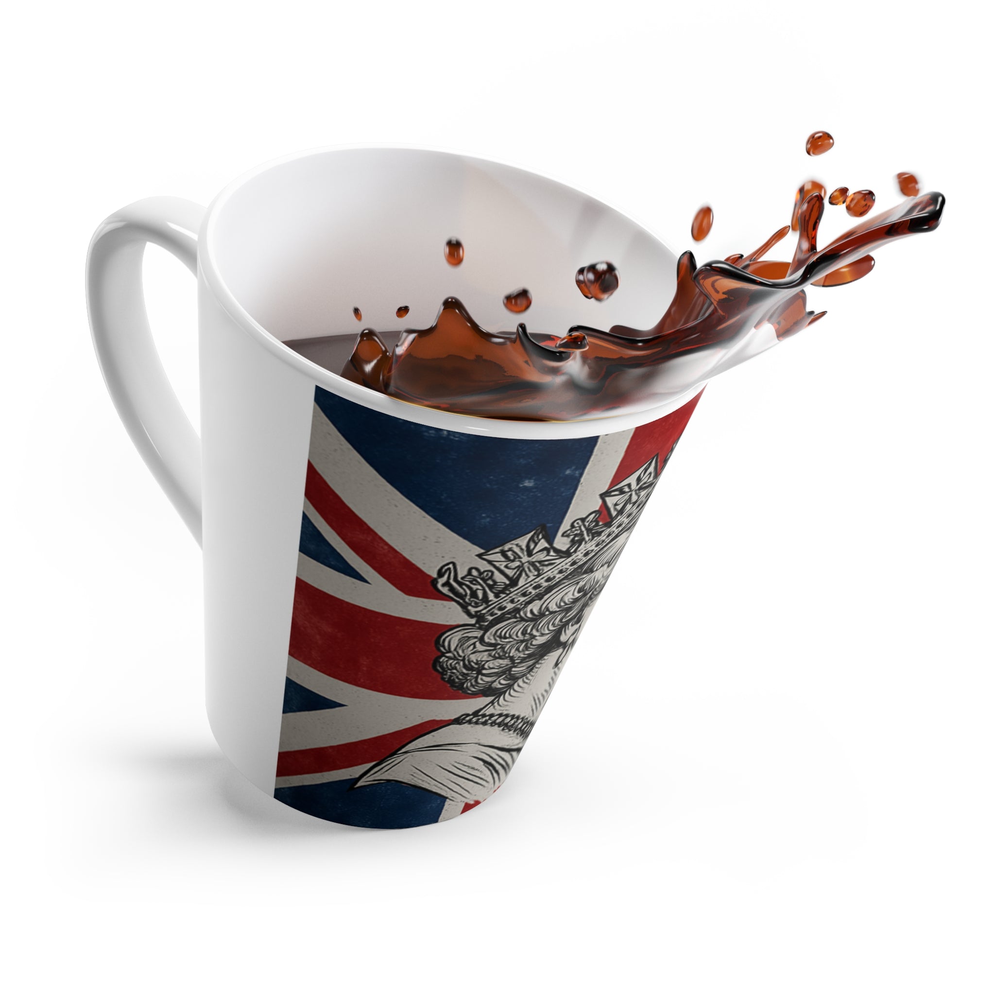 Taza “Royal Tribute” | Reina Isabel II, Regalo de Colección para Amantes del Té y Café